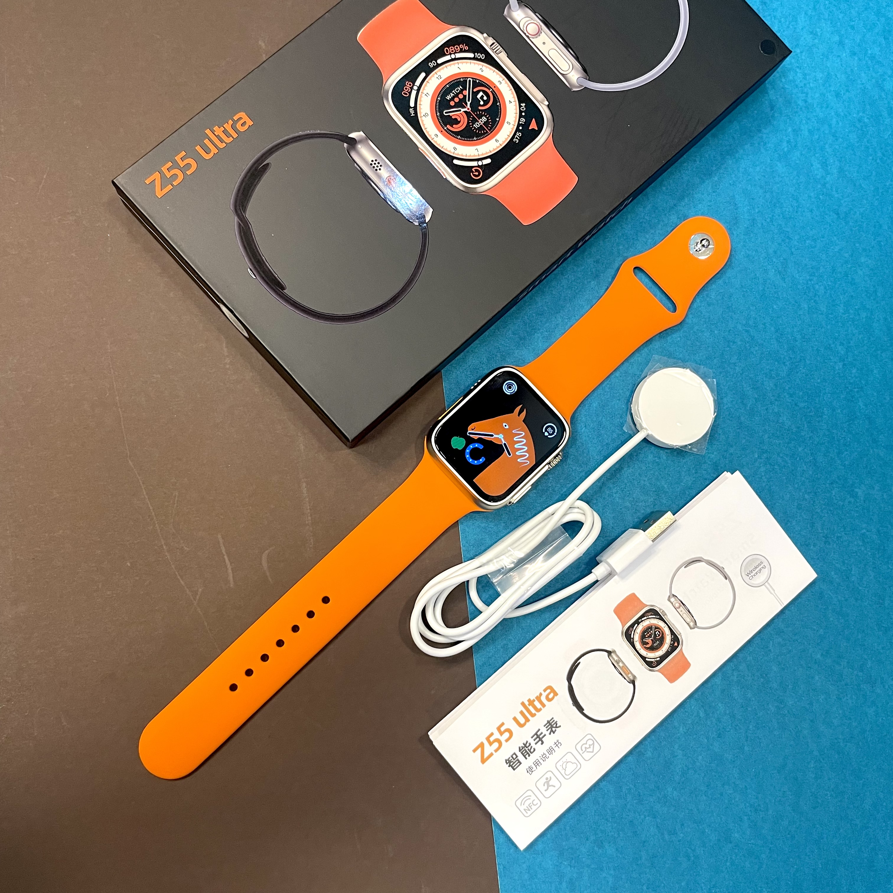 Z55 Ultra Awesome Quality Smartwatch With Bluetooth Calling Support